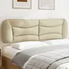 Image de vidaXL Coussin de tête de lit Hvar crème 180 cm tissu