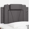 Image de vidaXL Coussin de tête de lit Viana gris 80 cm similicuir