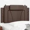 Image de vidaXL Coussin de tête de lit Viana marron 100 cm similicuir
