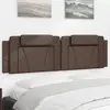 Image de vidaXL Coussin de tête de lit Viana marron 180 cm similicuir