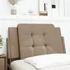 Image de vidaXL Coussin de tête de lit Zadar cappuccino 90 cm similicuir