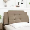Image de vidaXL Coussin de tête de lit Zadar cappuccino 100 cm similicuir