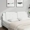 Image de vidaXL Coussin de tête de lit Zadar blanc 180 cm similicuir