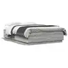 Image de vidaXL Cadre de lit sans matelas sonoma gris 160x200 cm