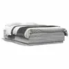 Image de vidaXL Cadre de lit sans matelas sonoma gris 120x200 cm