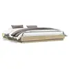 Image de vidaXL Cadre de lit sans matelas chêne sonoma 200x200 cm