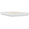 Image de vidaXL Cadre de lit sans matelas blanc 150x200 cm