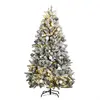 Image de vidaXL Sapin de Noël artificiel articulé 300 LED et boules 300 cm