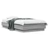 Image de vidaXL Cadre de lit sans matelas avec lumières LED 75x190 cm