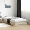 Image de vidaXL Cadre de lit sans matelas chêne sonoma 90x190 cm