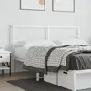 Image de vidaXL Tête de lit de remplacement métal blanc 160 cm
