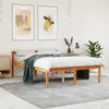 Image de vidaXL Lit pour personne âgée sans matelas 140x200 cm bois pin massif