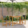Image de vidaXL Ensemble de balcon avec coussins 3 pcs bois massif d'acacia