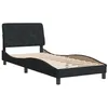 Image de vidaXL Cadre de lit sans matelas noir 80x200 cm velours