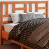 Image de vidaXL Tête de lit cire marron 150 cm bois massif de pin