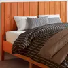 Image de vidaXL Tête de lit cire marron 135 cm bois massif de pin