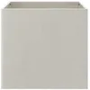 Image de vidaXL Plantenbakken 2 st 49x47x46 cm roestvrij staal zilverkleurig