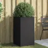 Image de vidaXL Jardinière noir 42x38x75 cm acier