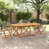 Image de vidaXL Chaises de jardin pliables lot de 4 gris foncé tissu