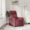 Image de vidaXL Fauteuil inclinable Rouge bordeaux Tissu