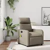 Image de vidaXL Fauteuil de massage inclinable Cappuccino Similicuir