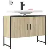 Image de vidaXL Armoire lavabo de salle de bain chêne sonoma bois d'ingénierie