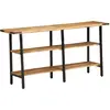 Image de vidaXL Table console 140x35x70 cm bois de manguier massif