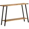 Image de vidaXL Table console 110x30x75 cm bois de manguier massif