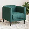 Image de vidaXL Fauteuil vert foncé tissu
