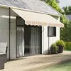 Image de vidaXL Tissu de remplacement de cantonnière d’auvent multicolore 3 m