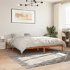 Image de vidaXL Cadre de lit sans matelas cire marron 200x200cm bois pin massif