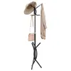 Image de vidaXL Porte-manteau noir 176 cm fer enduit de poudre