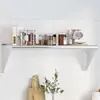 Image de vidaXL Étagère murale 100x30x31 cm argenté acier inoxydable