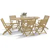 Image de vidaXL Chaises pliables de jardin lot de 8 bois massif d'acacia