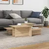 Image de vidaXL Tables basses 2 pcs Chêne sonoma Bois d'ingénierie