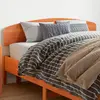 Image de vidaXL Tête de lit cire marron 140 cm bois massif de pin