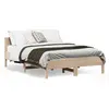 Image de vidaXL Cadre de lit sans matelas 140x190 cm bois de pin massif