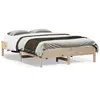 Image de vidaXL Cadre de lit sans matelas 140x190 cm bois de pin massif