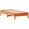 Image de vidaXL Bedframe zonder matras massief grenenhout wasbruin 90x190 cm