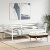 Image de vidaXL Lit de jour sans matelas blanc 90x200 cm bois de pin massif