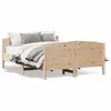 Image de vidaXL Cadre de lit sans matelas 150x200 cm bois de pin massif