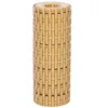 Image de vidaXL Balkonschermen 10 st 255x19 cm poly rattan lichtbruin