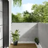 Image de vidaXL Écran de balcon gris clair 120x400 cm 100% polyester oxford