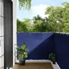 Image de vidaXL Écran de balcon bleu 120x800 cm 100% polyester oxford