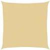 Image de vidaXL Voile d'ombrage sable 7x7 m 100% polyester oxford