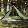 Image de vidaXL Tente familiale tipi 8 personnes vert imperméable