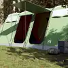 Image de vidaXL Tente familiale tunnel 10 personnes vert imperméable