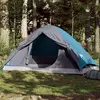 Image de vidaXL Tente de camping à dôme 2 personnes bleu imperméable