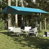 Image de vidaXL Bâche de camping bleu 400x294 cm imperméable