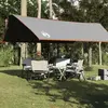 Image de vidaXL Bâche de camping gris et orange 500x294 cm imperméable